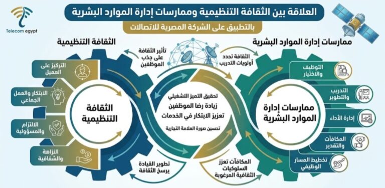العلاقة بين الثقافة التنظيمية وممارسات إدارة الموارد