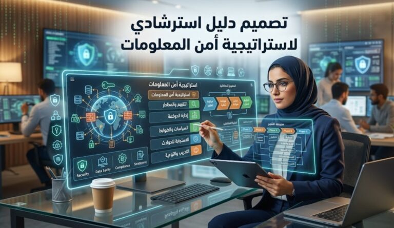 تصميم دليل استرشادي لاستراتيجية أمن المعلومات