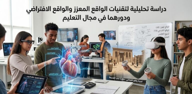 دراسة لتقنيات الواقع الافتراضي