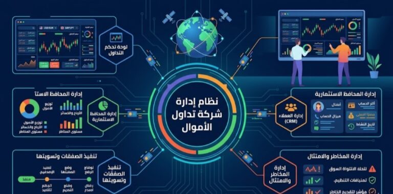 نظام الكتروني لادارة شركة